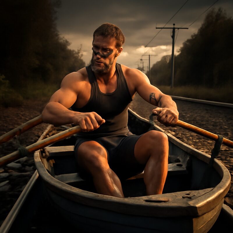 44 rower, 45 railway