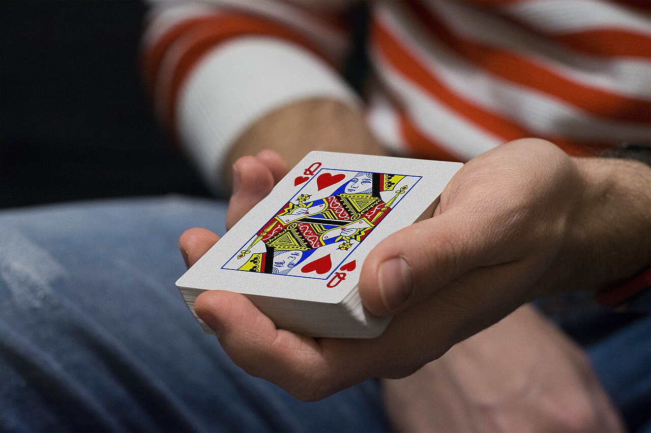 A 52-card deck laid out face-up